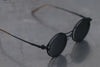 Rigards X TVA joint RG2000TVA stainless steel + pure titanium alloy 925 silver sunglasses series RG-RG2000TVA (A) - HKHHP black + black frame transparent + dark gray lens